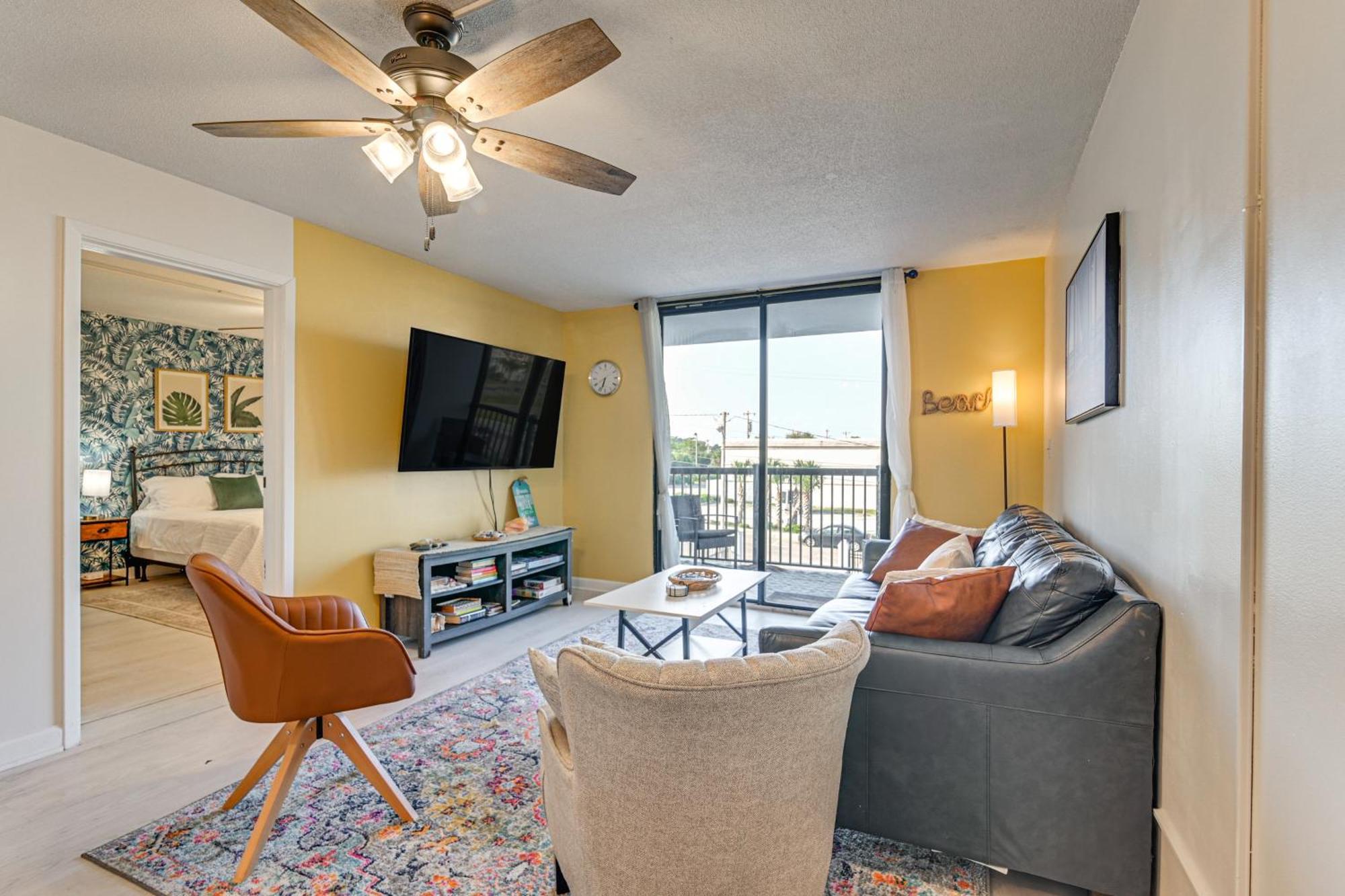 Updated Resort Condo, Walk To Myrtle Beach! 外观 照片